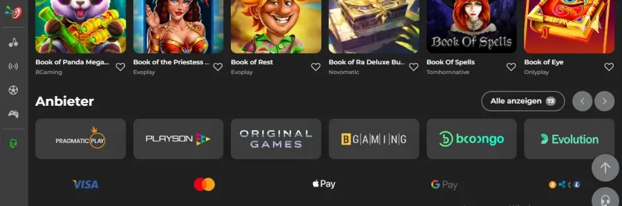 Capospin casino bonus